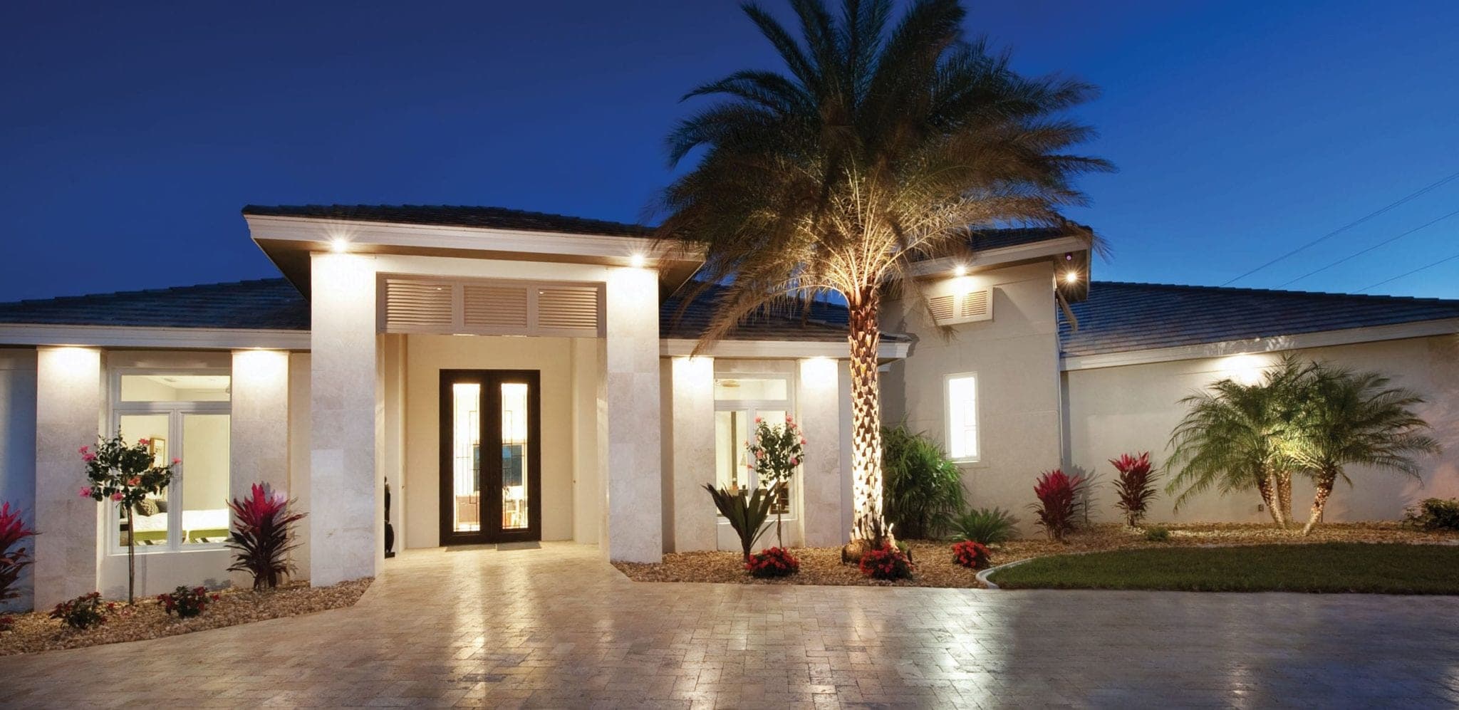 The Marquesa I floor plan elevation — Koogler Homes custom home builder