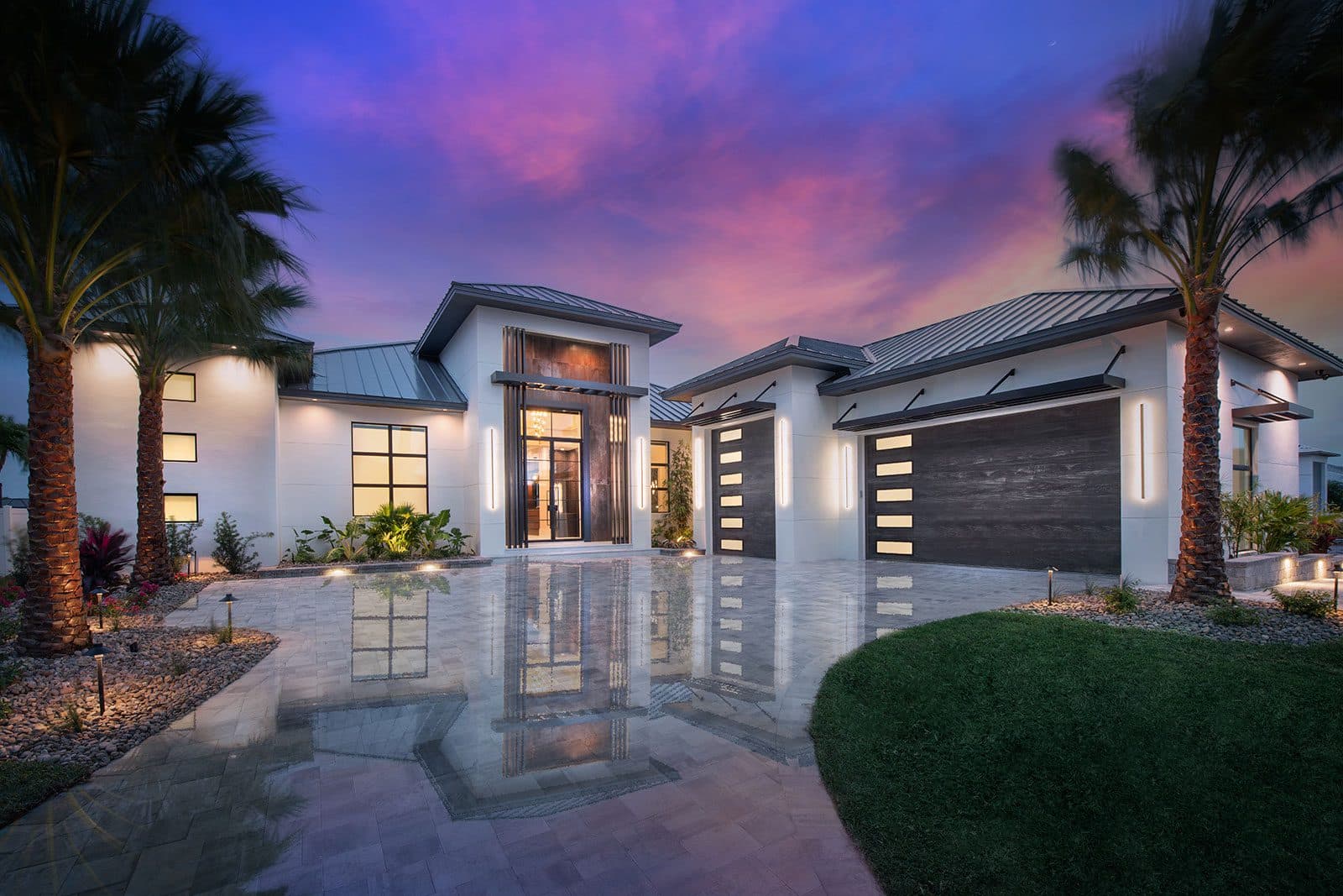 Crown Jewel custom home front elevation — Koogler Homes