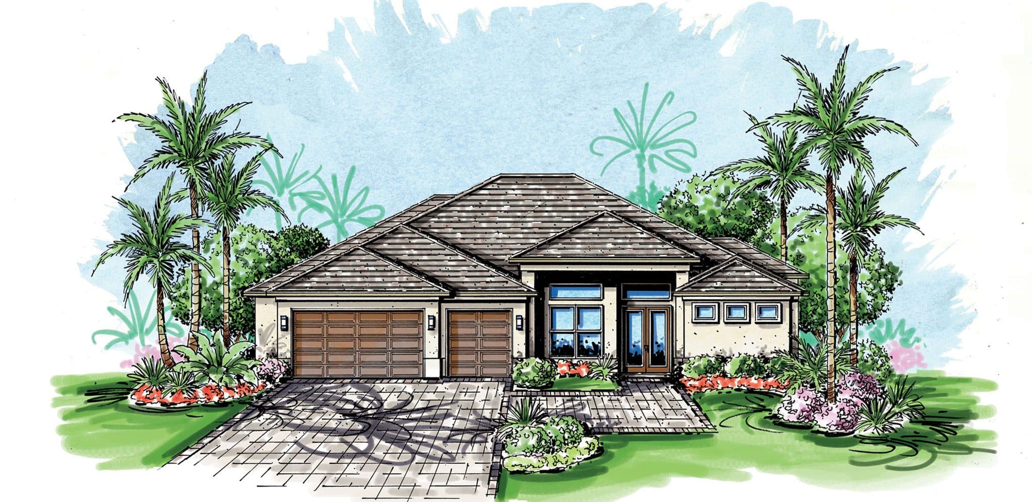 Signature Series custom home by Koogler Homes, Cape Coral, FL